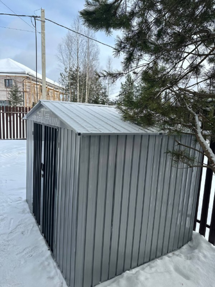 Металлический сборный хозблок Klesto MS-246