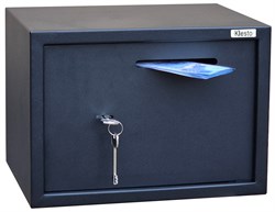 Депозитный сейф с купюроприемником Klesto 25BKD, черный 1001942