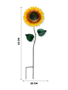 Садовый декор для грядки Подсолнух ZQ02594