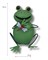 Фигурка для сада Лягушка и стрекоза Z27065