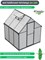 Теплица из поликарбоната Klesto GH169, легкосборная GH169