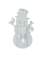 Садовый декор Снеговик в шляпе ZQ01584